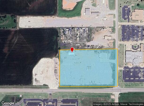  2620 S Evans Rd, El Reno, OK Parcel Map