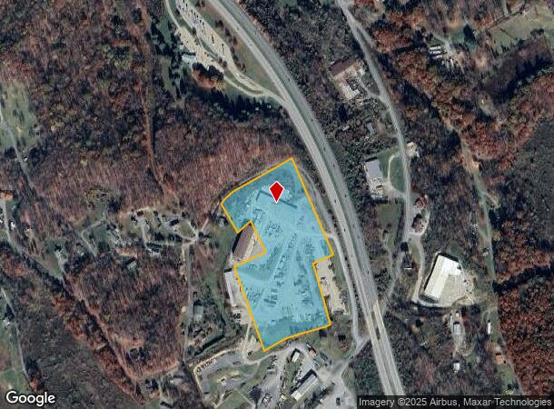 61 Guston Run Rd, Morgantown, WV Parcel Map