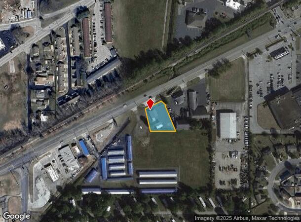  1277 W Tipton St, Seymour, IN Parcel Map