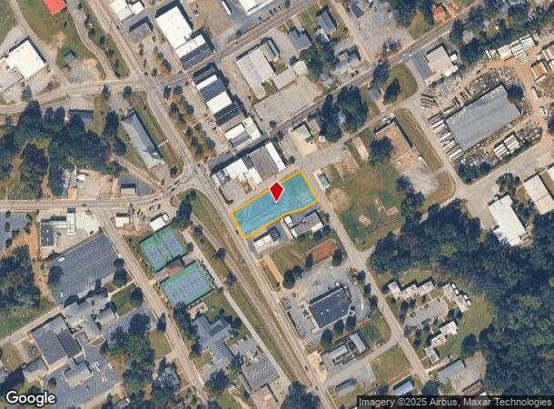 108 Mcgee Way, Belton, SC Parcel Map