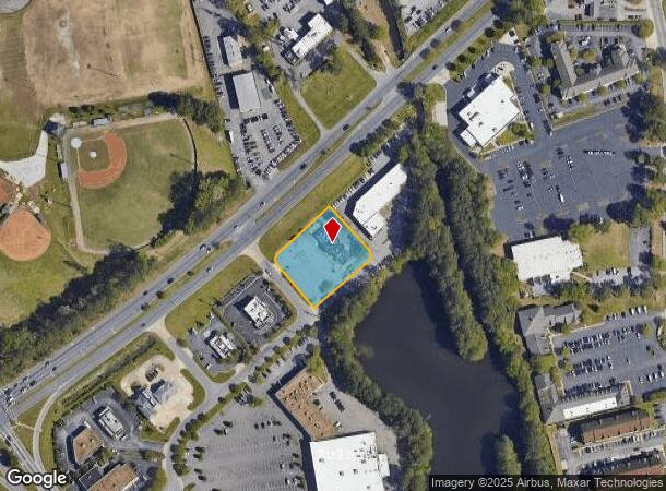  1620 S Military Hwy, Chesapeake, VA Parcel Map