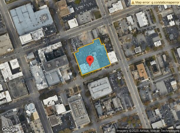  1401 Hampton St, Columbia, SC Parcel Map