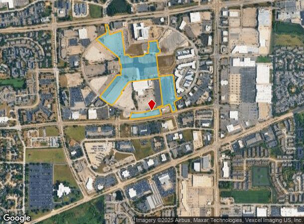  1220 Fox Valley Center Dr, Aurora, IL Parcel Map