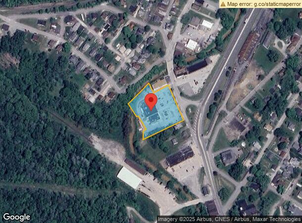  1412 Main St, Burgettstown, PA Parcel Map