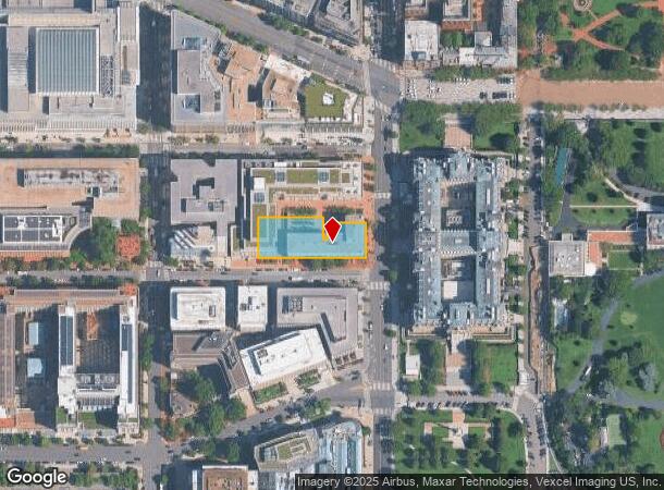  604 17Th St Nw, Washington, DC Parcel Map