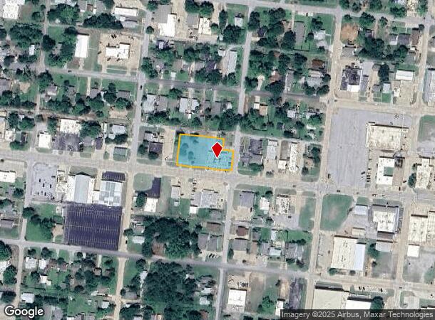 1301 W Main St, Duncan, OK Parcel Map