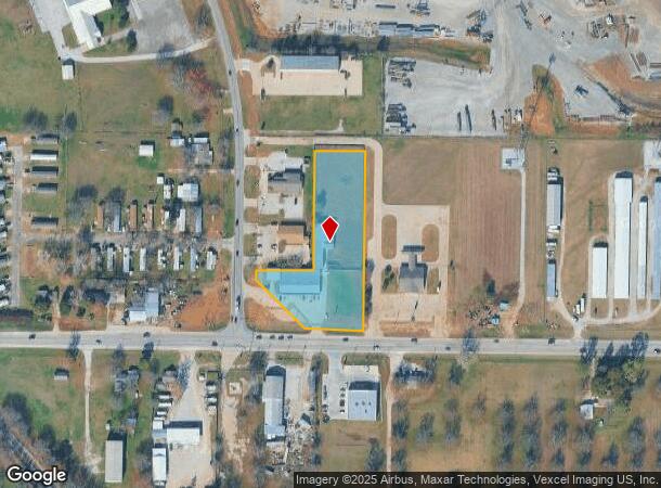 601 E Rock Island Ave, Boyd, TX Parcel Map