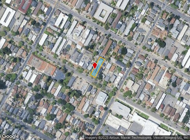  2149 Central Ave, Alameda, CA Parcel Map