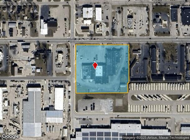 1305 E Market St, Nappanee, IN Parcel Map