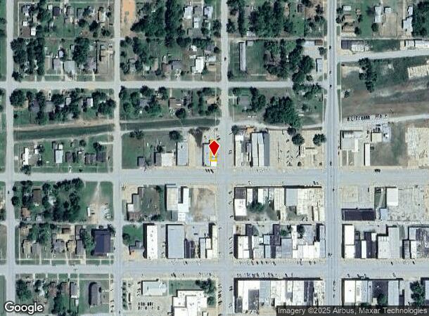 201 W Main St, Anadarko, OK Parcel Map