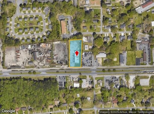  3109 S Military Hwy, Chesapeake, VA Parcel Map