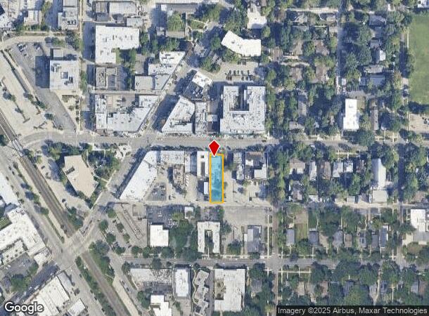  1115 Central Ave, Wilmette, IL Parcel Map