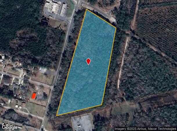 117 Highway, Rocky Point, NC Parcel Map