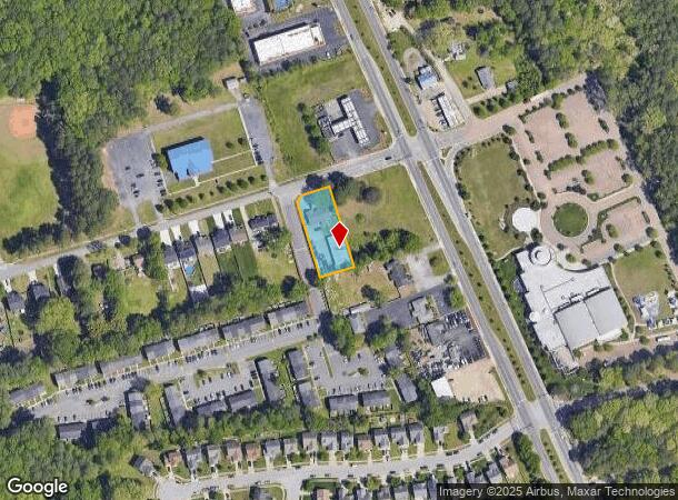  21 Curtis Tignor Rd, Newport News, VA Parcel Map