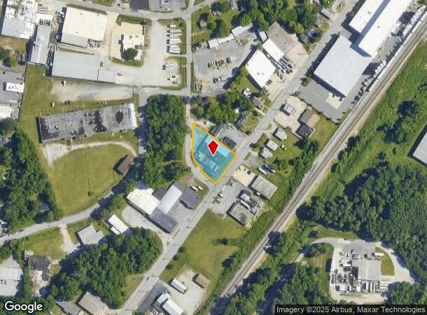 2352 W English Rd, High Point, NC Parcel Map