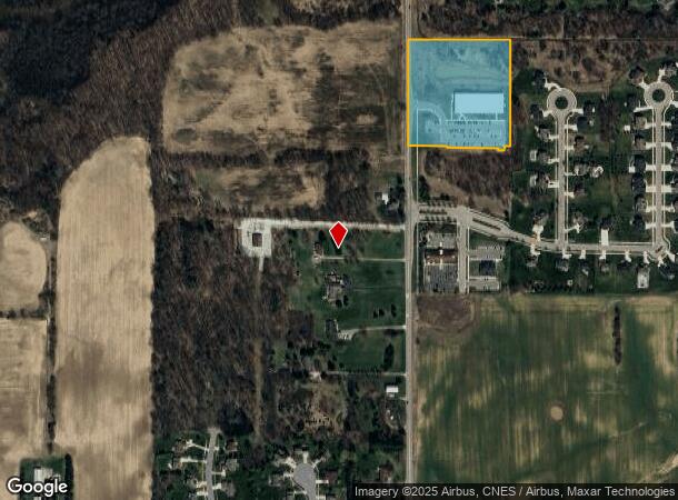  13575 S Airport Rd, Lansing, MI Parcel Map