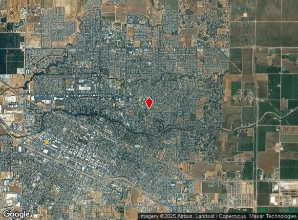  1401 W 16Th St, Merced, CA Parcel Map