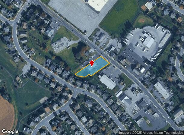  1702 W Main St, Ephrata, PA Parcel Map