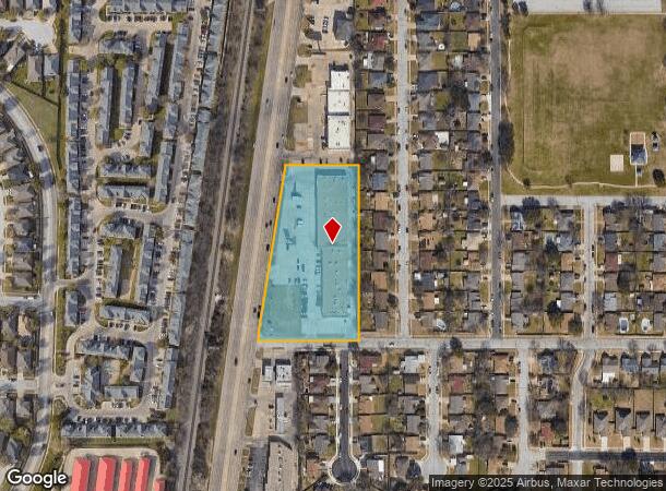  6500 Denton Hwy, Watauga, TX Parcel Map