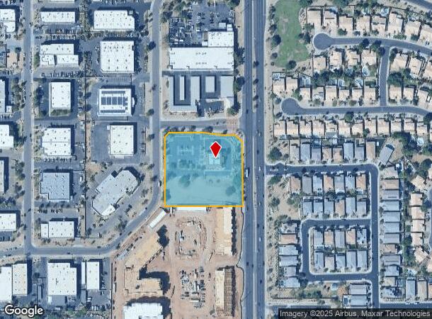 160 N Mcqueen Rd, Gilbert, AZ Parcel Map