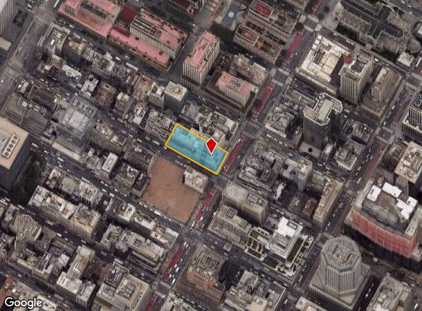 580 5Th Ave, New York, NY Parcel Map