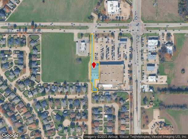  1308 W Belt Line Rd, Desoto, TX Parcel Map
