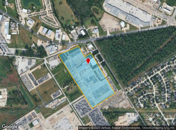  21021 Essman Ln, Houston, TX Parcel Map