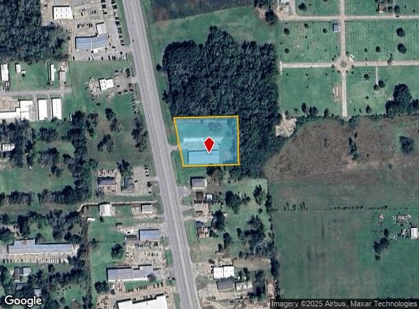 1393 S Velasco St, Angleton, TX Parcel Map