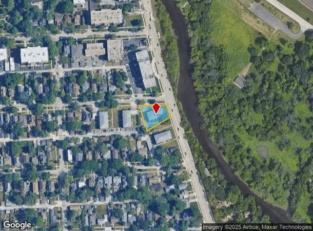  1004 S River Rd, Des Plaines, IL Parcel Map