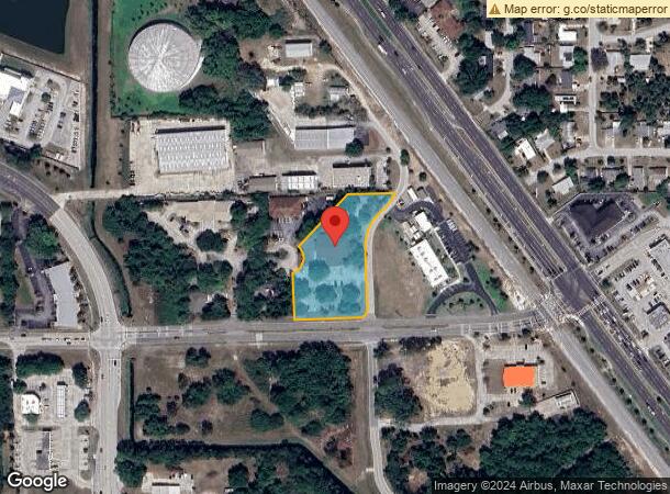  134 S South Woods Dr, Rockledge, FL Parcel Map