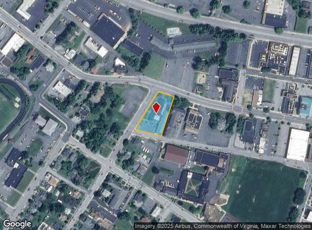  712 W Main St, Waynesboro, VA Parcel Map