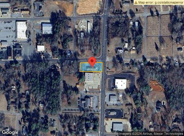  17868 S Nc Highway 109, Denton, NC Parcel Map