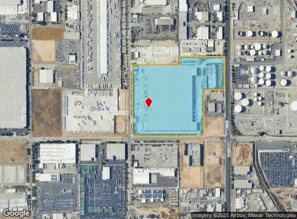  2455 S Willow Ave, Bloomington, CA Parcel Map