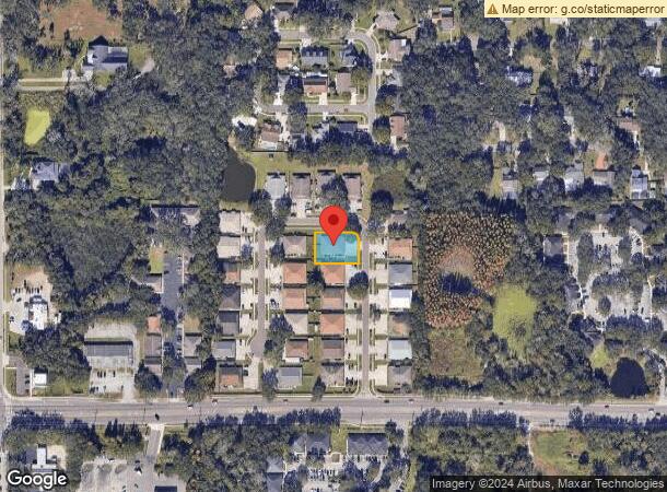  3202 Bloomingdale Villas Ct, Brandon, FL Parcel Map