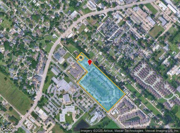 1019 Kaliste Saloom Rd, Lafayette, LA Parcel Map