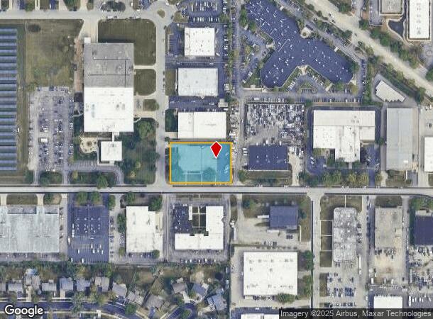  208 W University Dr, Arlington Heights, IL Parcel Map