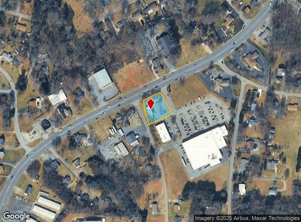  3204 Springs Rd Ne, Hickory, NC Parcel Map