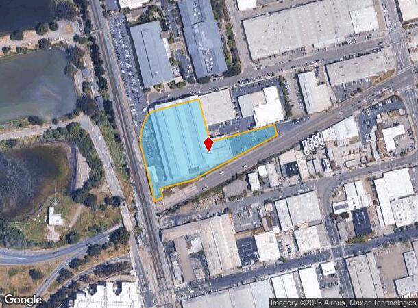 750 Potter St, Berkeley, CA Parcel Map