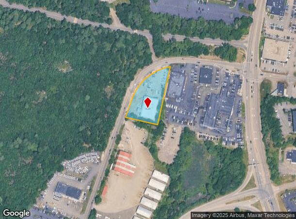  66 Wood Rd, Braintree, MA Parcel Map