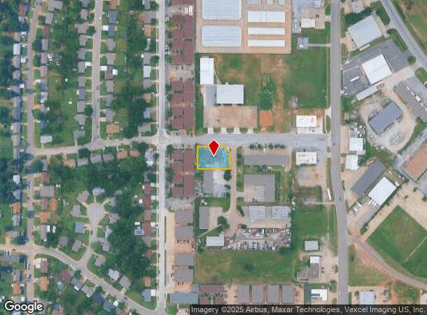 824 Nw 24Th St, Moore, OK Parcel Map