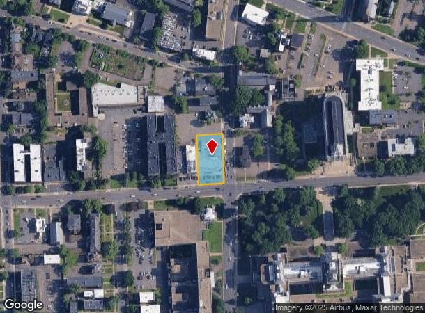 190 Farmington Ave, Hartford, CT Parcel Map