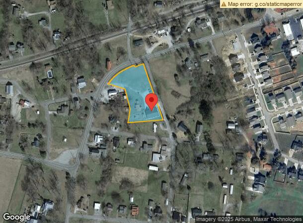  1103 Hershell St, Burns, TN Parcel Map