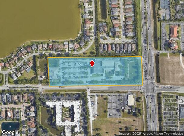  2385 Orange Blossom Dr, Naples, FL Parcel Map