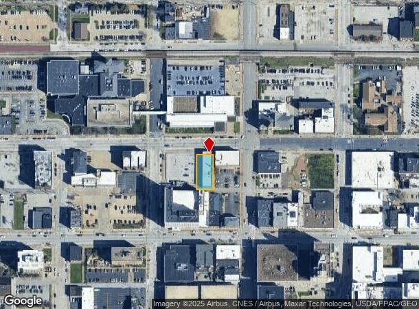  315 W 4Th St, Davenport, IA Parcel Map