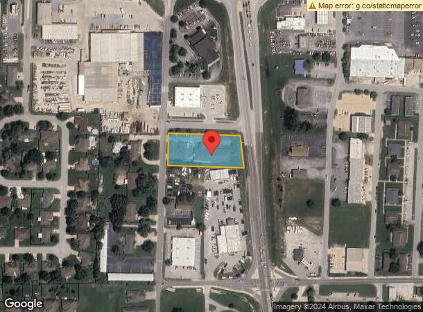  202 S West St, Nixa, MO Parcel Map