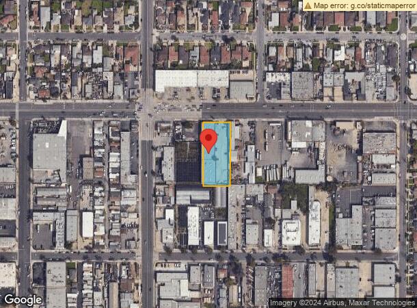  1320 W El Segundo Blvd, Gardena, CA Parcel Map