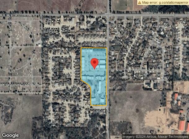  3311 22Nd St, Woodward, OK Parcel Map