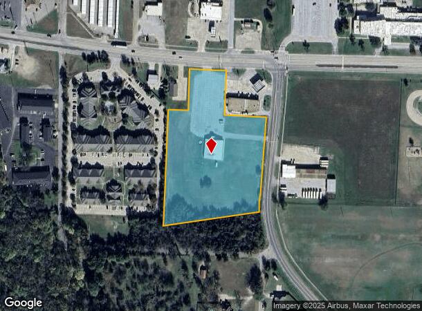 711 Culver St, Commerce, TX Parcel Map