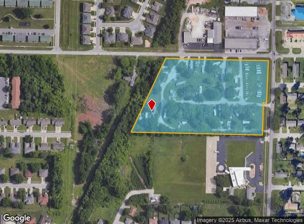  3411 S Scenic Ave, Springfield, MO Parcel Map