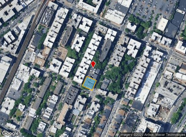 1665 Bryant Ave, Bronx, NY Parcel Map